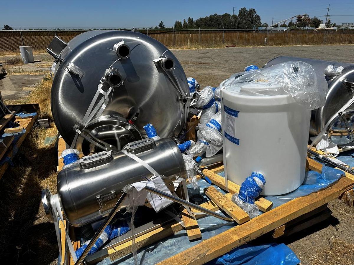 Unused Pasteurizer System, Media, Alfa Laval, PHE Type, 119 GPM, Stainless Steel, #5991414