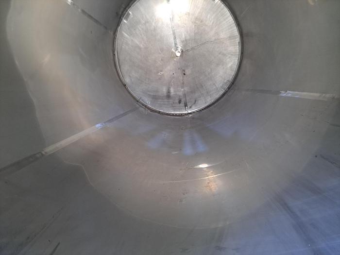Used Tank, 3,000 Gallon, 304 Stainless Steel, DT/DB #S745256