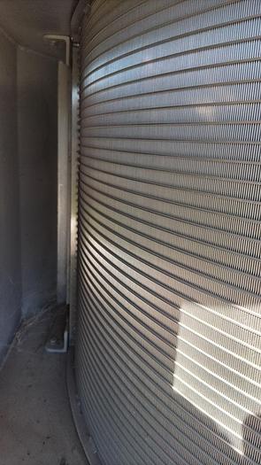 Used Screen, Parabolic, 24", 316 S/st, Twin, Andritz, Pressure #S739351