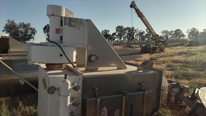 Used Dust Collector, Baghouse, 300 SF, 1400 CFM, S/st, #S741232