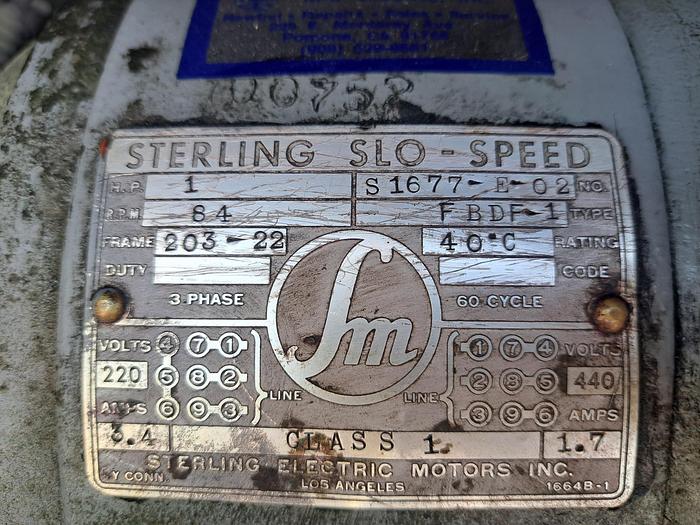 Used Coating Pan, 40" Diameter, Stainless Steel, (15) Interior Bevels #C745461