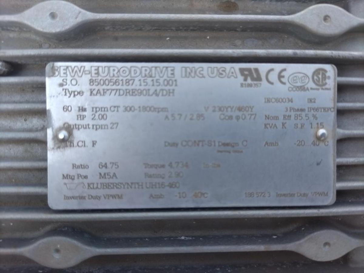 Used Kettle, 300 Gallon, Stainless Steel, Jacketed, Scrape Surface Agitation, Mueller,#5991920