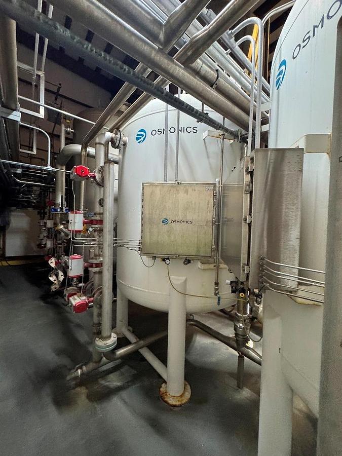 Used Filtration System, 300 GPM Nano Filtration & Permeate Storage, Osmonics/Promac/Aquafine, #5991631