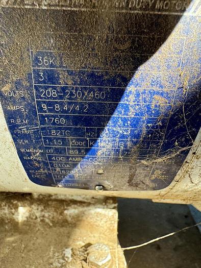 Used Heat Exchanger, Shell & Tube, 500 SF, Stainless, Vacuum, #5991130