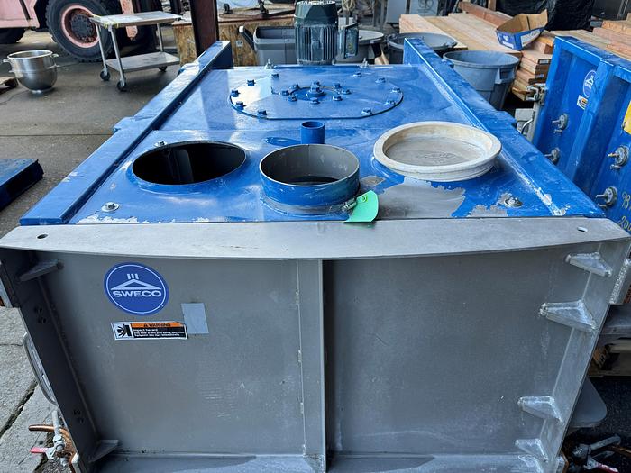 Used Screen, Gyratory, Sweco, 3' Wide X 6' Long, Stainless Steel, Model CLD 3X6L5 #S745403