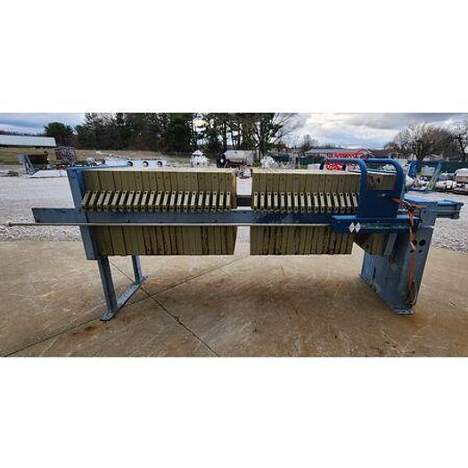 Used Filter Press, 32" x 32", 800mm, MW Watermark, FP800G32L, CGR Plates - #4664065