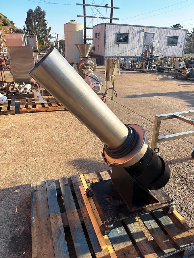 Used Mill, Disintegrator, 12", Stainless Steel, 7.5 HP, Custom, #5991509