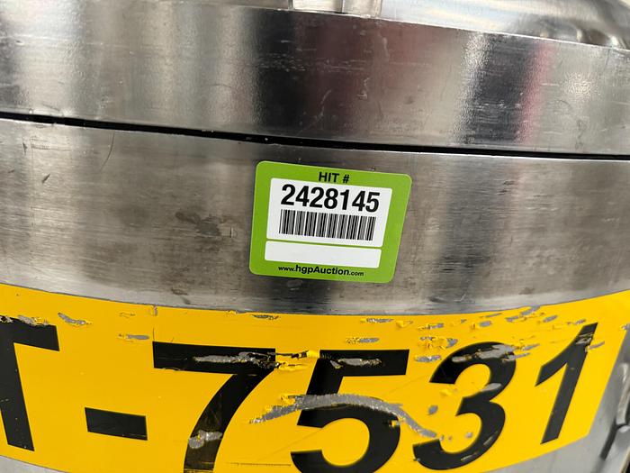 Used Reactor, 65 Gallon (250 Liters), Inconel, Jkt, Agitated #S745442