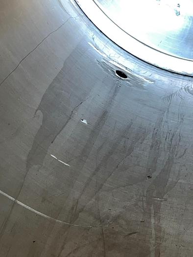 Used Tank, 2,000 Gallon, 150 PSI, 304L Stainless Steel, Hahn & Clay - #S745288