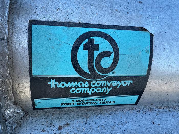 Used Conveyor, Screw, 6" x 9', Stainless Steel, 1 HP, Incline - #5991118