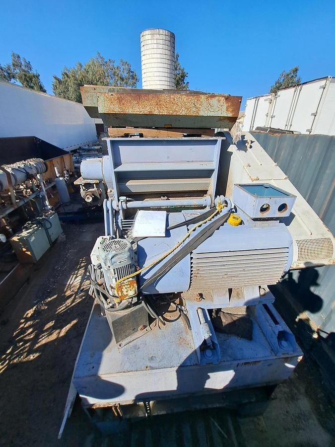 Used Shredder, Single Rotor, 47" x 31.5", 308 HP, Herbold SMS 80/120-S7-2, #