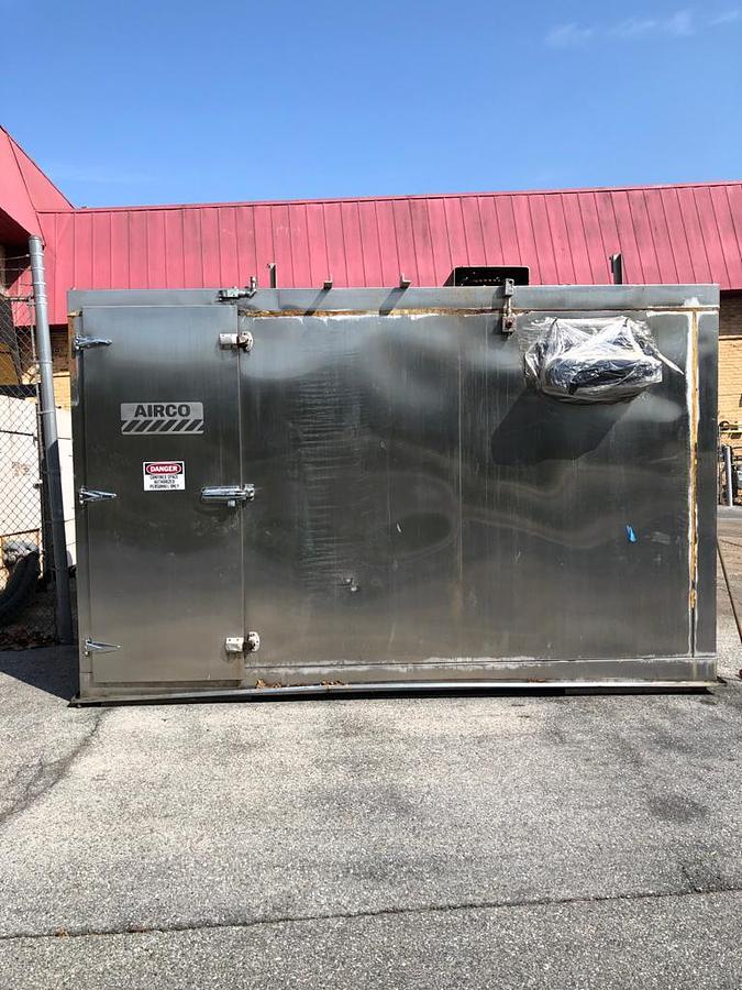 Used Freezer, Spiral, CO₂, 21" x 305', Airco, Model KF 21-305, 10 Tier #3880874