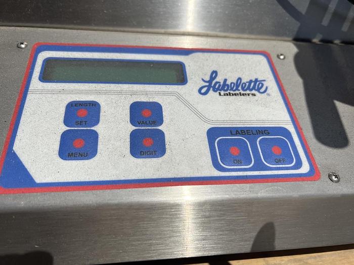 Used Labeler, Pressure Sensitive, Accutek, Labelette SPS-104, 45 CPM #C745099