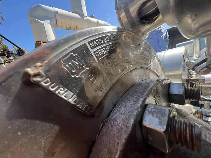 Used Votator, 6" X 24", Double, Cherry Burrell, Glycol, 5 HP, #S719500