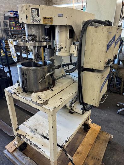 Used Mixer, Planetary, Ross, 2 Gallon, PVM-2, Jkt, Vac, Agit #S737994