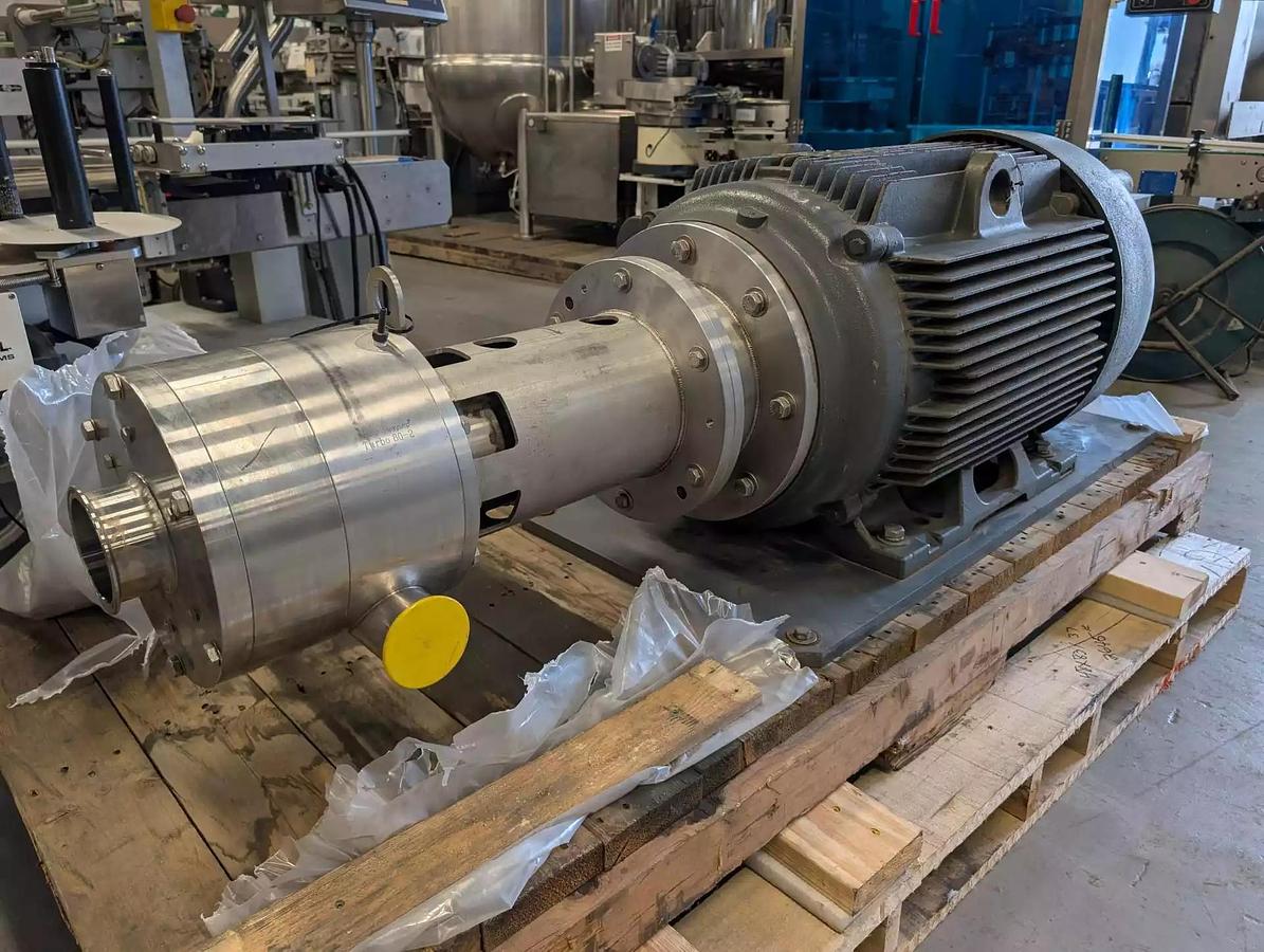 Used Mixer, High Shear, Admix/Copek Boston Turbo Shear Inline Mixer, Model Turbo 80-2, 200 HP, #