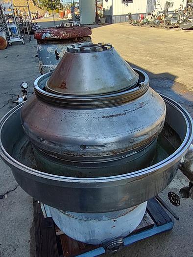 Used Centrifuge, Disc, Nozzle, Westfalia, SIG 15007, 316 S/st, #Z203100