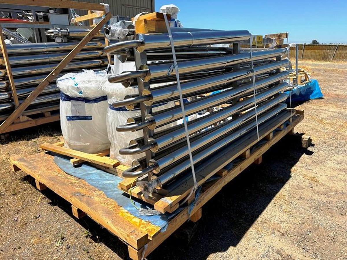 Unused Pasteurizer System, Sugar, Alfa Laval, PHE Type, 66 GPM, 316 Stainless Steel, #5991412