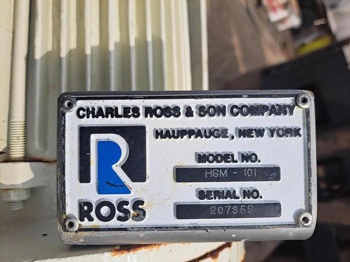 Used Mixer, High Shear, 3 HP, Ross, Model HSM-101, 316 Stainless #5475847