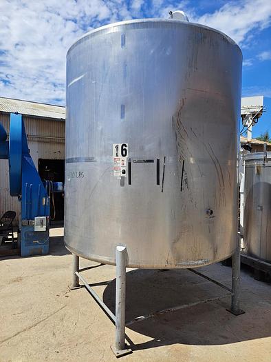 Used Tank, Royal, 2,500 Gallon, 304 S/St, DT/DB - #S745260
