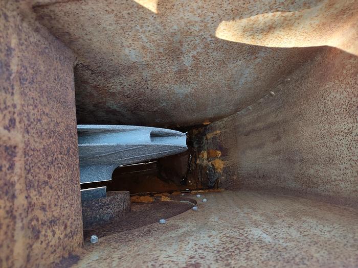 Used Blower, 60 HP, 14" In/Out, Hochleistungs, Ventilator, #S739054