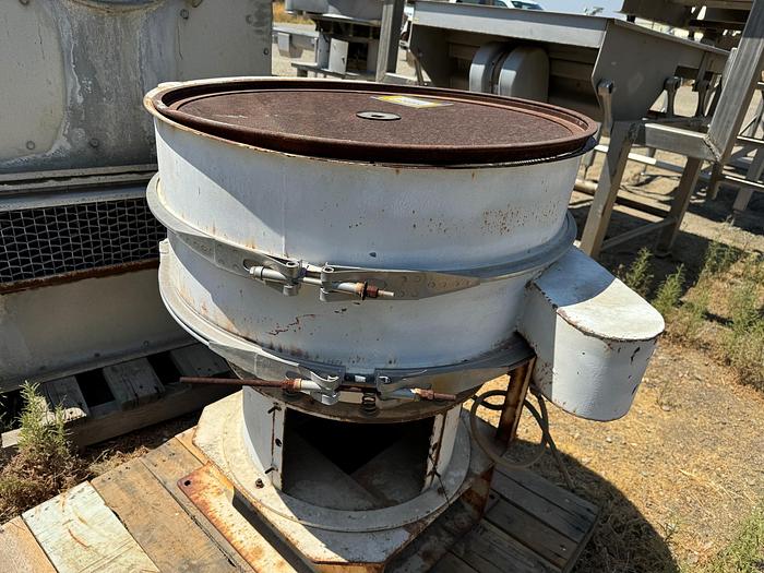 Used Screen, Sweco, 30", Carbon Steel, Single Deck, 1/2 HP, #5880217