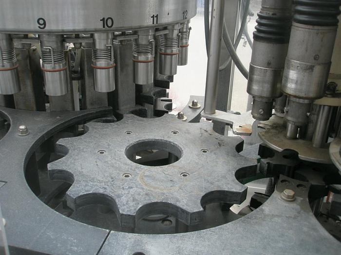 Used Filler, Capper, Scoma/Zalkin, 16-head Fill, 6-head Cap, #S733238