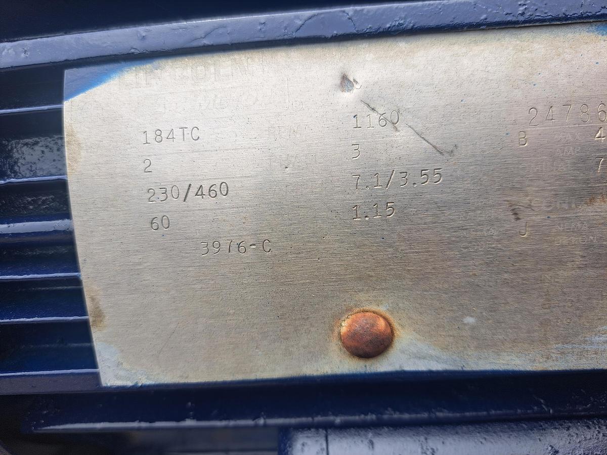 Used Mill, Grinder, Delumper, 2 HP, Stainless , Franklin Miller, Model 1082A, #