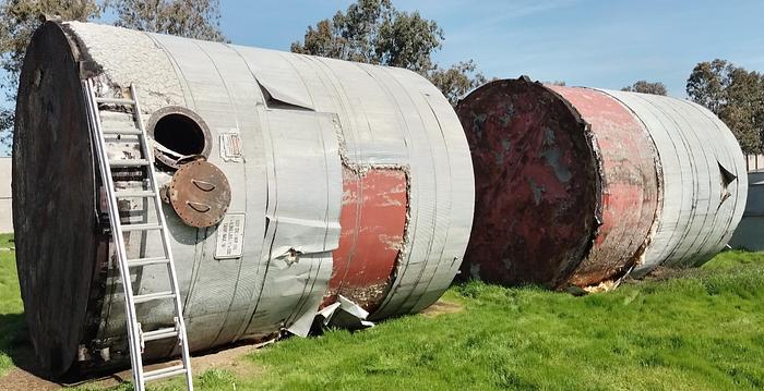 Used Tank, 10,000 Gallon, Carbon Steel, Insulated - #S744882