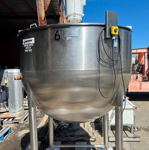 Used Kettle, 400 Gallon, Jacketed, 90 PSI, Lee Industries, #S744880