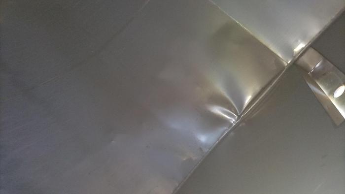 Used Tank, 8,600 Gallon, S/st, Storage Tank, 94" x 24' high #S744776