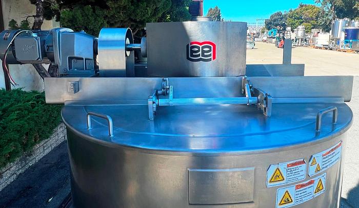 Used Kettle, 200 Gallon, Stainless Steel, Lee Industries, Model 200 D9MS, 2020 #C745282