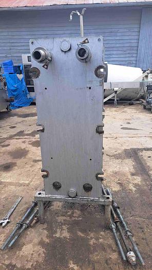 Used Heat Exchanger, Plate, Alfa Laval, 316 S/st, 16" wide x 45" long #S745179
