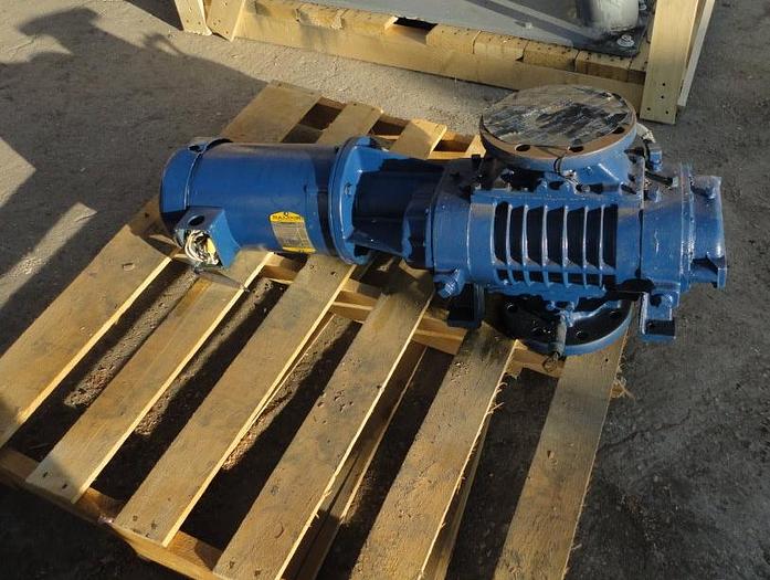 Used Pump, Vacuum, 5 HP, Kinney, Mdl KMBD-400C, Cast Iron #S741562