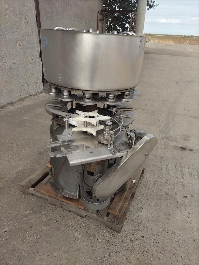 Used Filler, Can, Rotary, 12-Valve, Gravity, FMC, Stainless Steel, #5991924