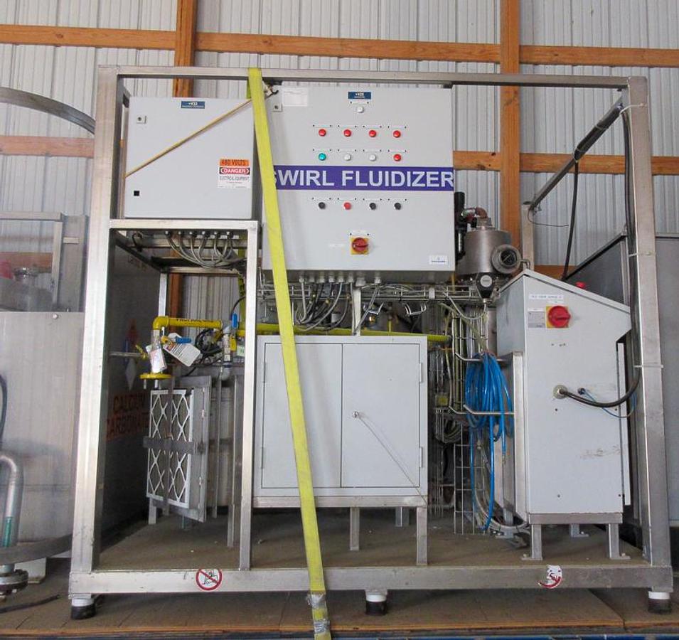 Used Dryer, Flash, 304 Stainless Steel, KODI, 30 kg/h Evaporation Capacity, #5991738