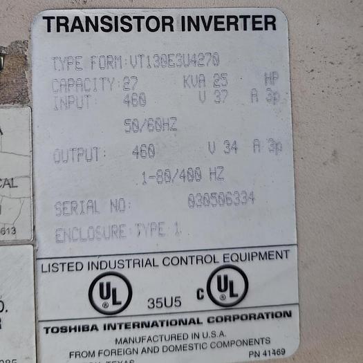 Used Refrig, Cooler, Toshiba, Double Fan, 1.5 HP #S745169