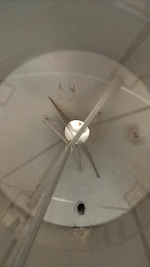 Used Tank, 5,000 gallon, Stainless, Agit, Hicks, 7'x16' #S745049