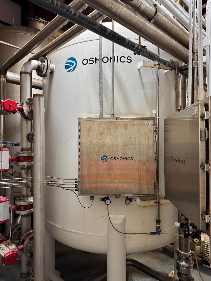 Used Filtration System, 300 GPM Nano Filtration & Permeate Storage, Osmonics/Promac/Aquafine, #5991631