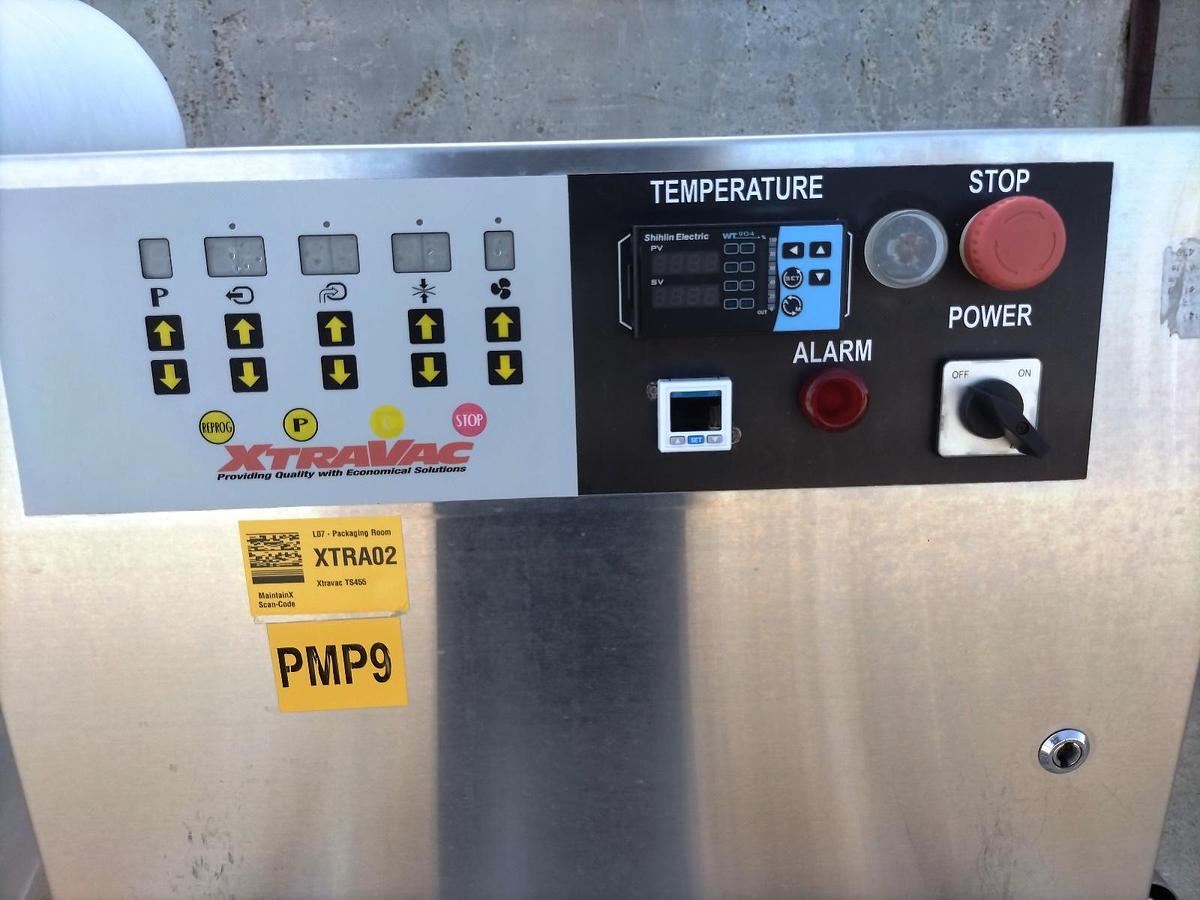 Used Sealer, Tray, 6-Station, Semi-Automatic, XtraVac, Stainless Steel, #5991893