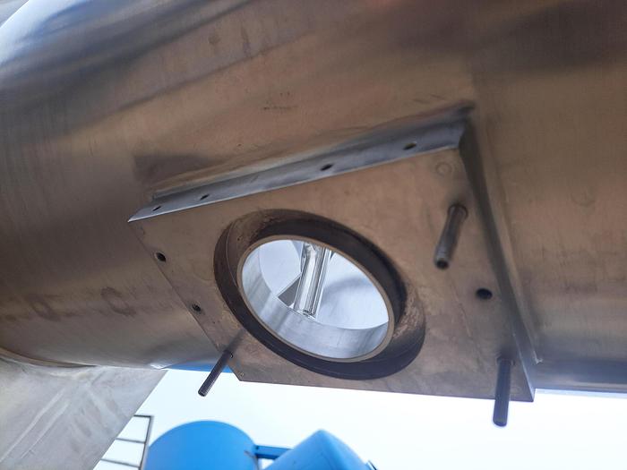 Used Mixer, Ribbon, 5 CF, Stainless Steel, Double Ribbon, 5 HP #S745503