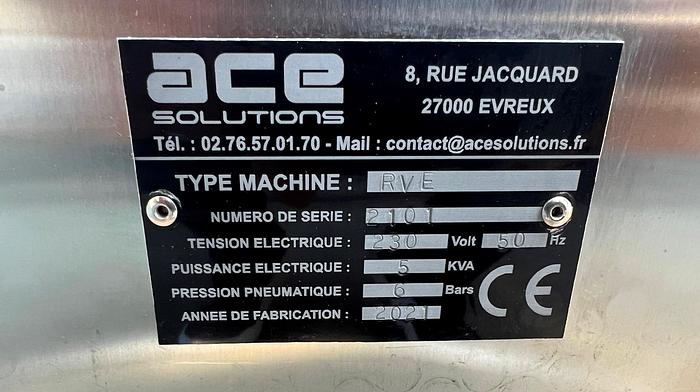 Unused Filling Line, Bottles, Pharmtec RVE, 15 CPM, Filler, Cappers #C745123