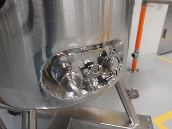 Used Reactor, 25 Gallon (100 Liters), 316L S/St, Jkt, Agitated #S745441