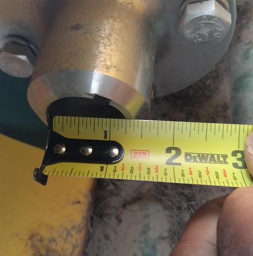 Used Mixer, Agitator, 3 HP, Lightnin, Flange Mounted #S743465