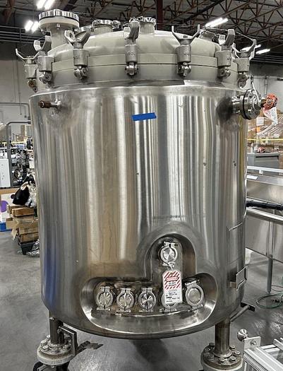 Used Reactor, 209 Gallon (790 Liter), 316L Stainless Steel, Jacketed, DCI, 45 PSI - #4755676
