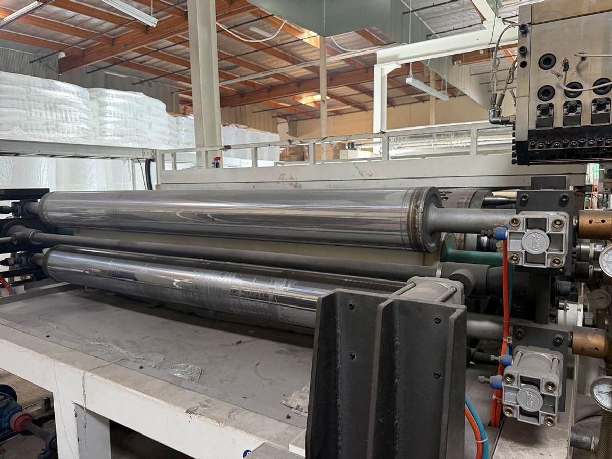 Used Extruder, Bubble Wrap System, 3-Layer, 72" wide, #5991826