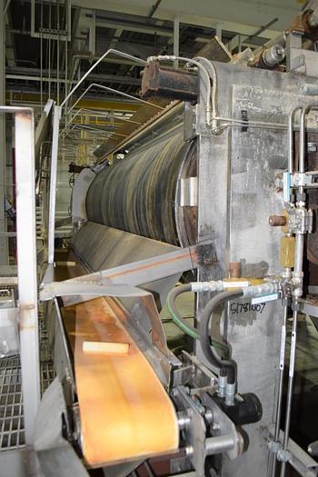 Used Dryer, Drum, Double, 42" x 120", Chrome, Beloit, 100 PSI B #D745516