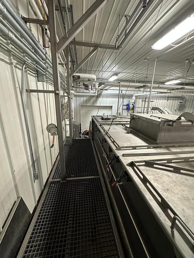 Used Mixer, Paddle, 519 CF, 304 Stainless Steel, Jacketed, 100 HP, Barely Used, #5991662