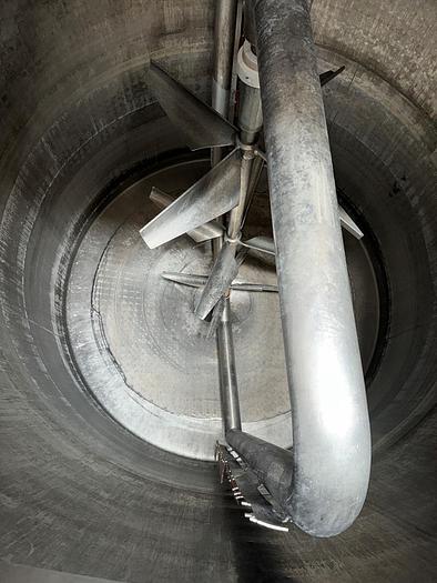 Used Tank, 2,750 Gallon, 316 Stainless Steel, Jacket, Agitated, #5991019