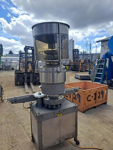 Used Capper, West, Mdl RW500F, 12 Head, Feeder #C739581